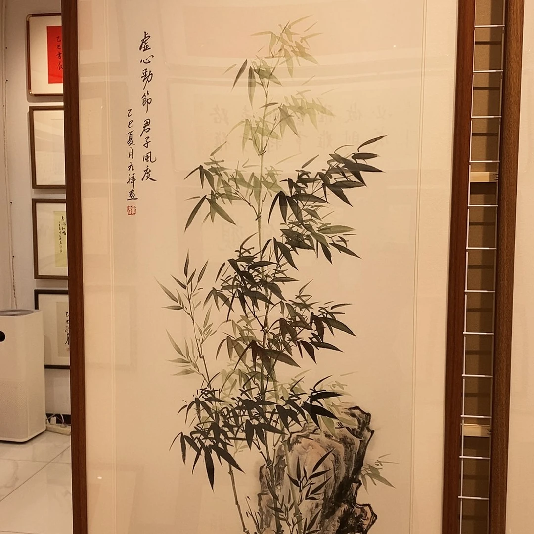 南***哥书法120.60实木装裱