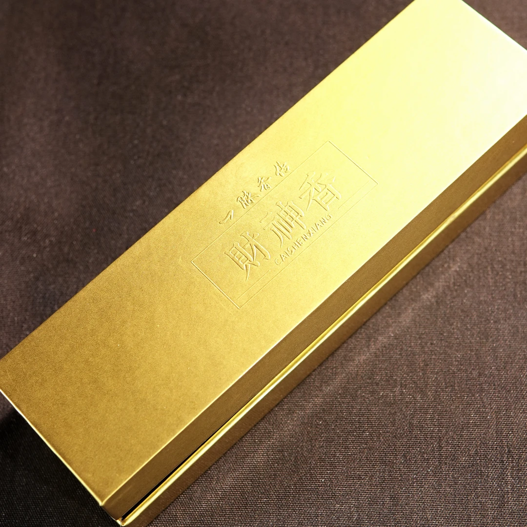 一脉香传【财香】中式天然高端合香21厘米长线香/50克老山檀线香