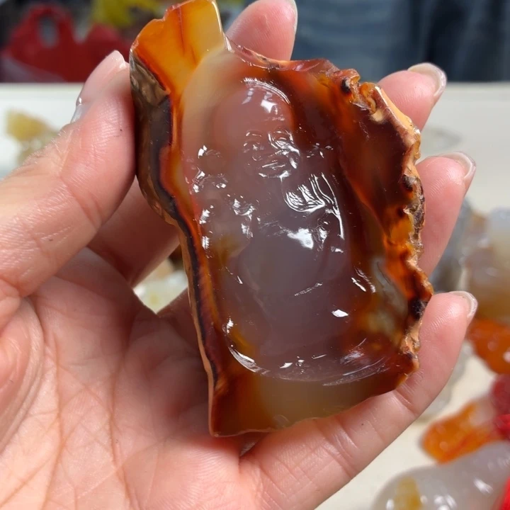 玛瑙/玉髓未镶嵌吊坠(不含链)