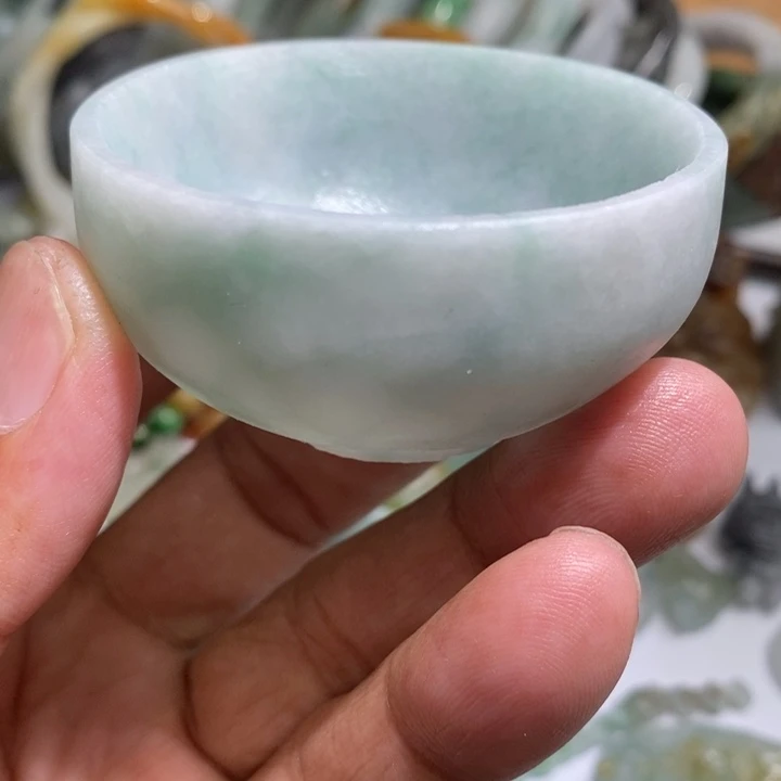 定制翡翠未镶嵌毛货