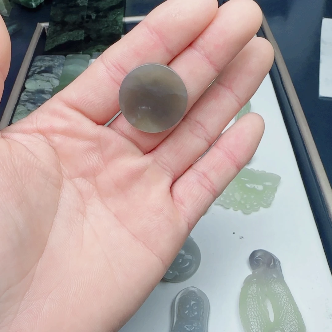 和田玉珠宝半成品未镶嵌好****，