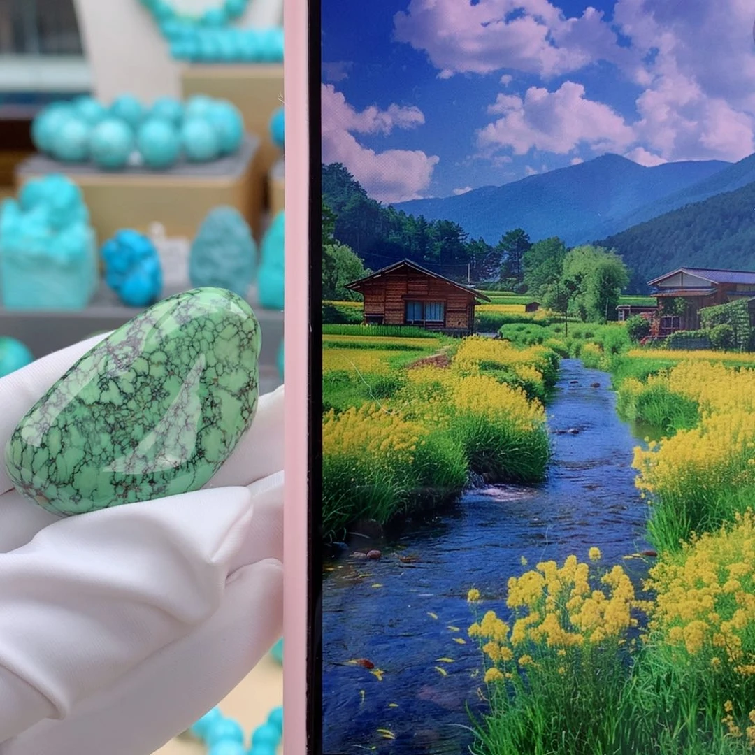 未镶嵌绿松石挂件