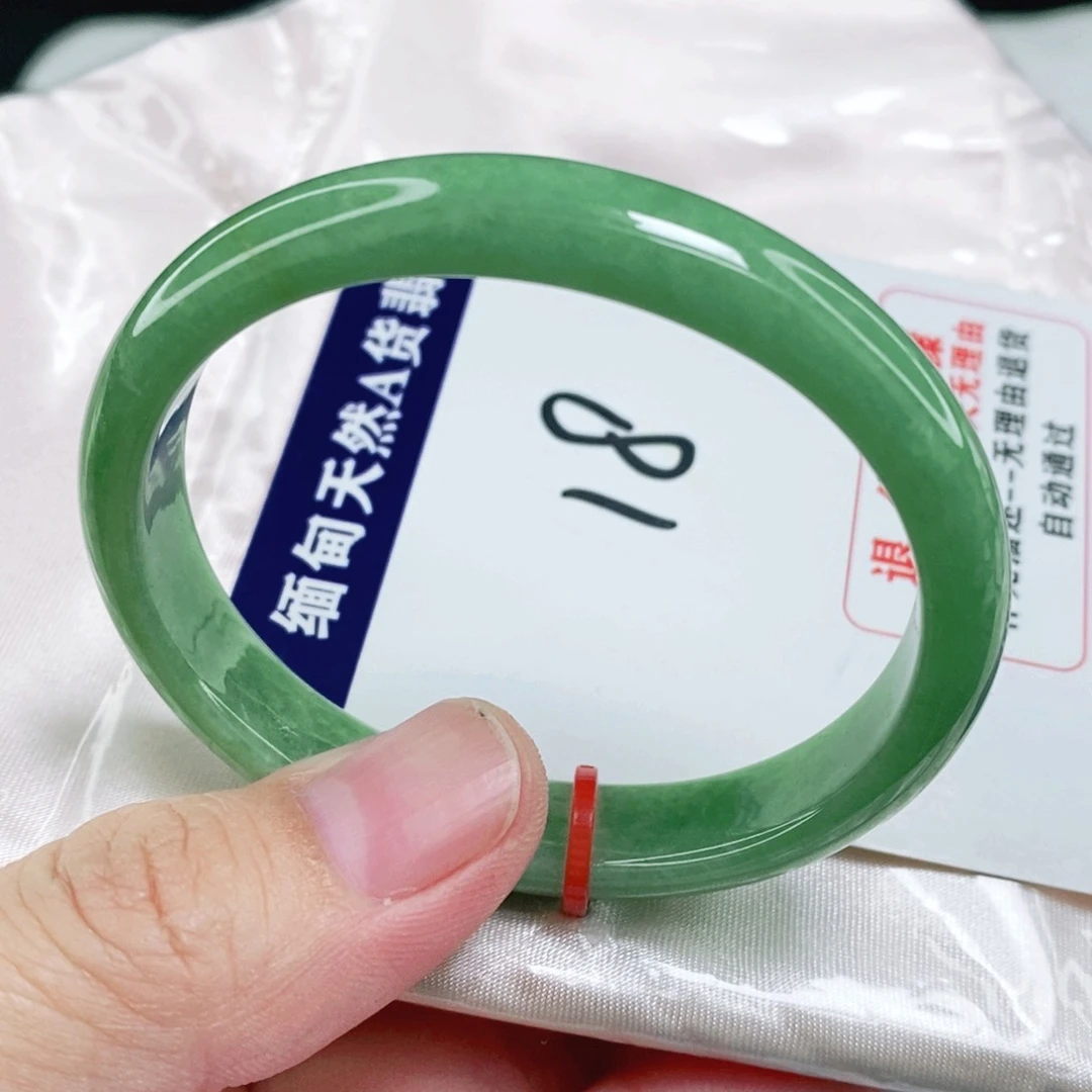 未镶嵌手镯翡翠53.2圈口贵妃