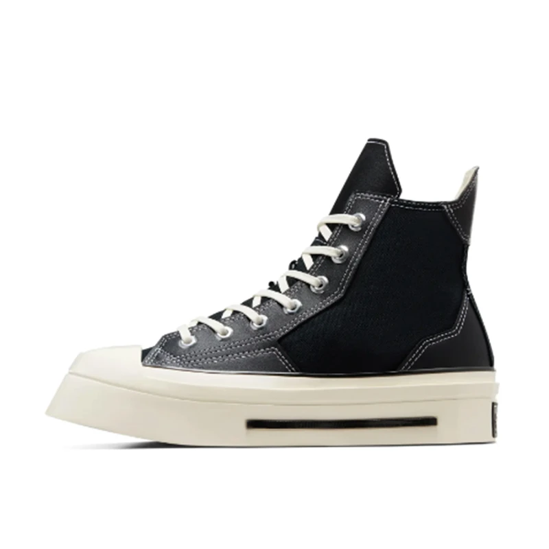 Converse CHUCK 70 小rick owens 方头几何高帮帆布鞋 A06435C