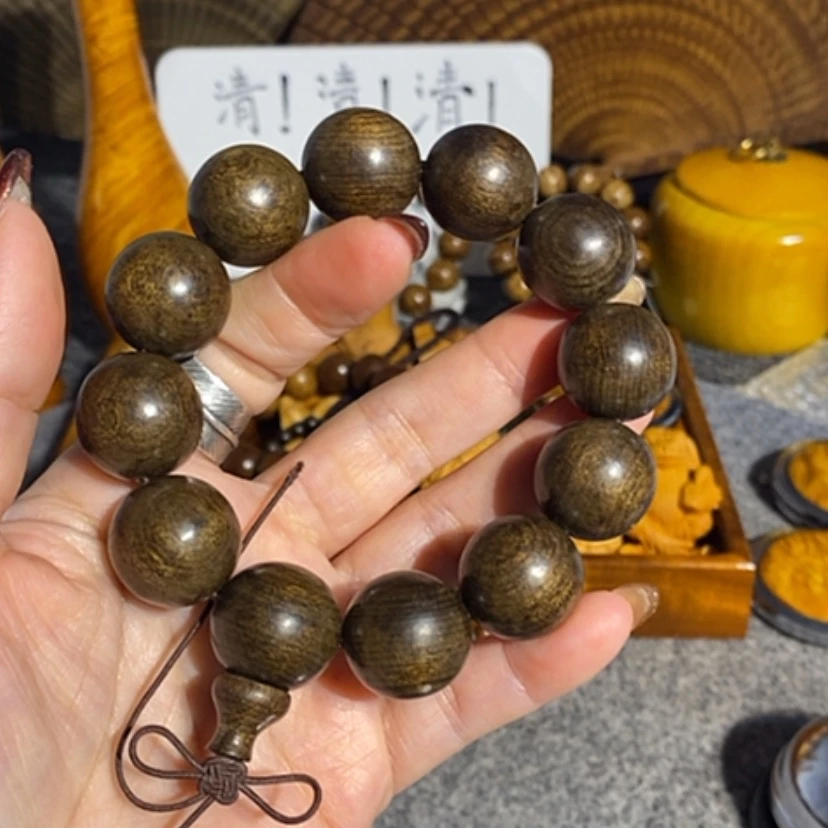 【闪购商品】香榧木金丝楠木手把件