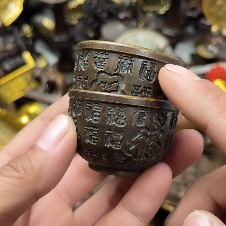 顺顺利利，铜器摆件