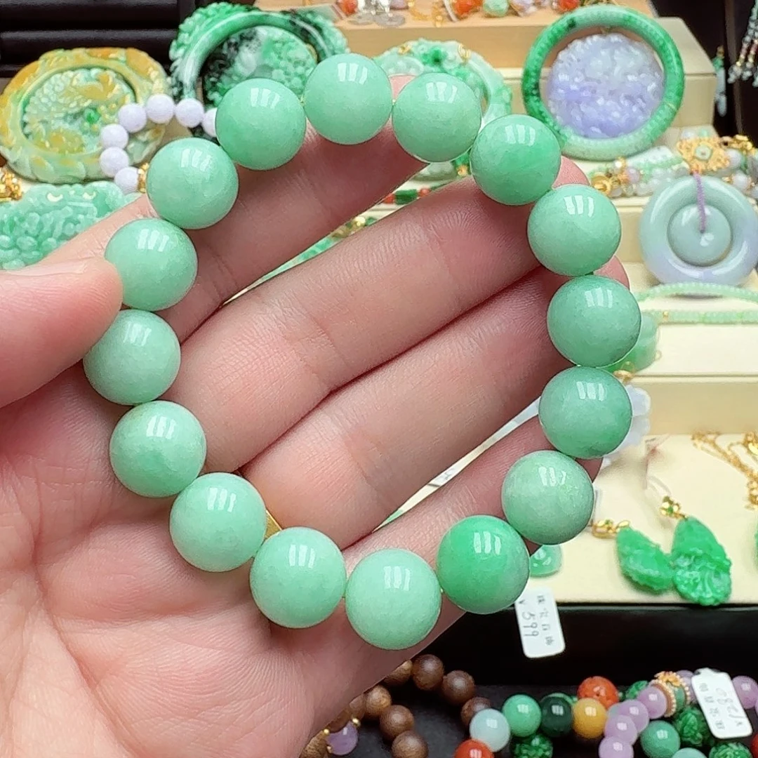 未镶嵌手链翡翠翡翠手串