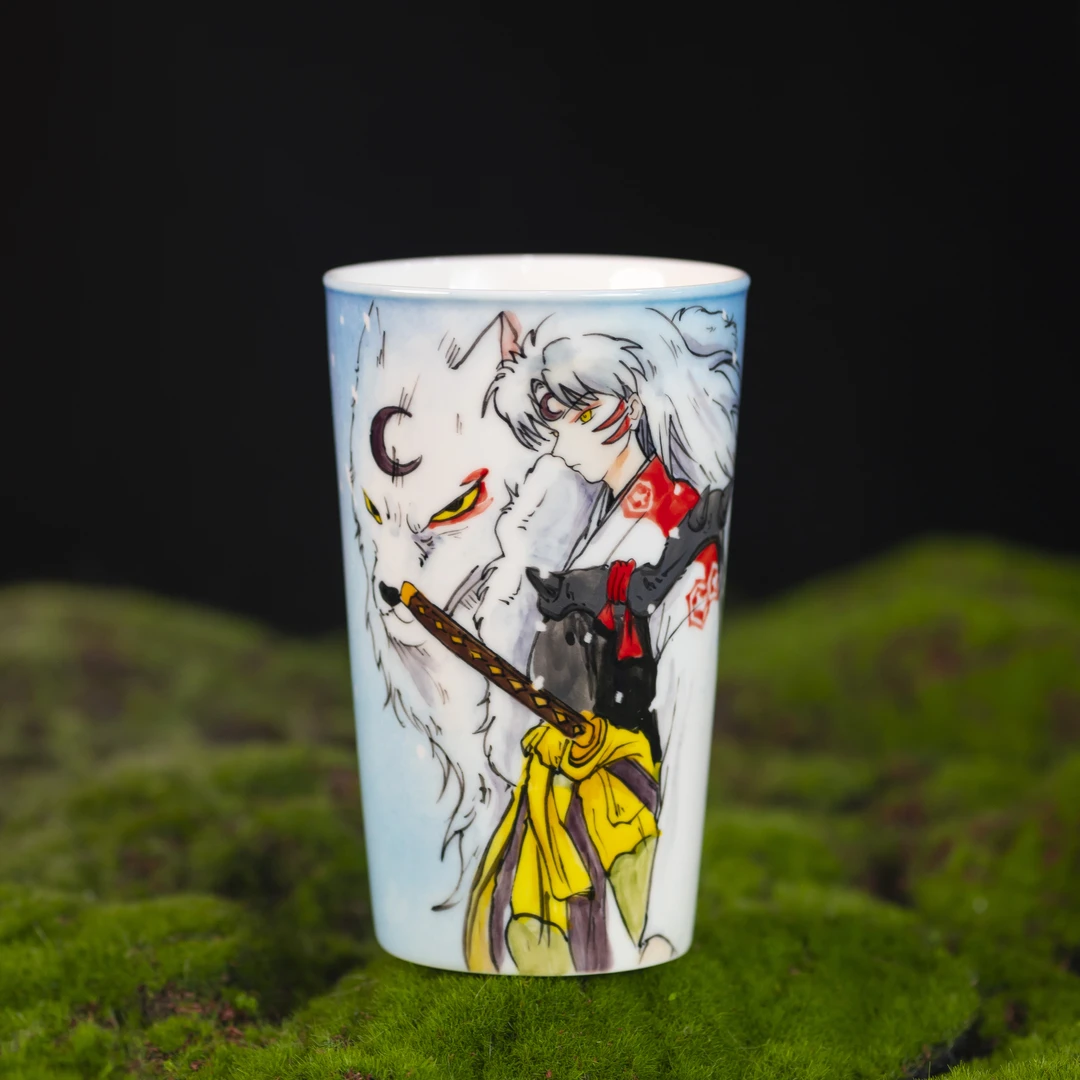 （玉泥）景德镇手工手绘文创陶瓷杯