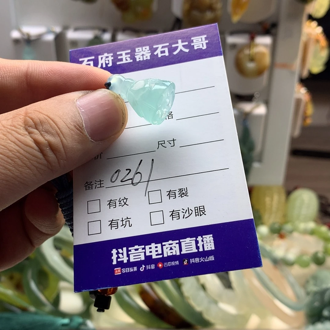 【闪购商品】蛇纹石玉未镶嵌颈饰