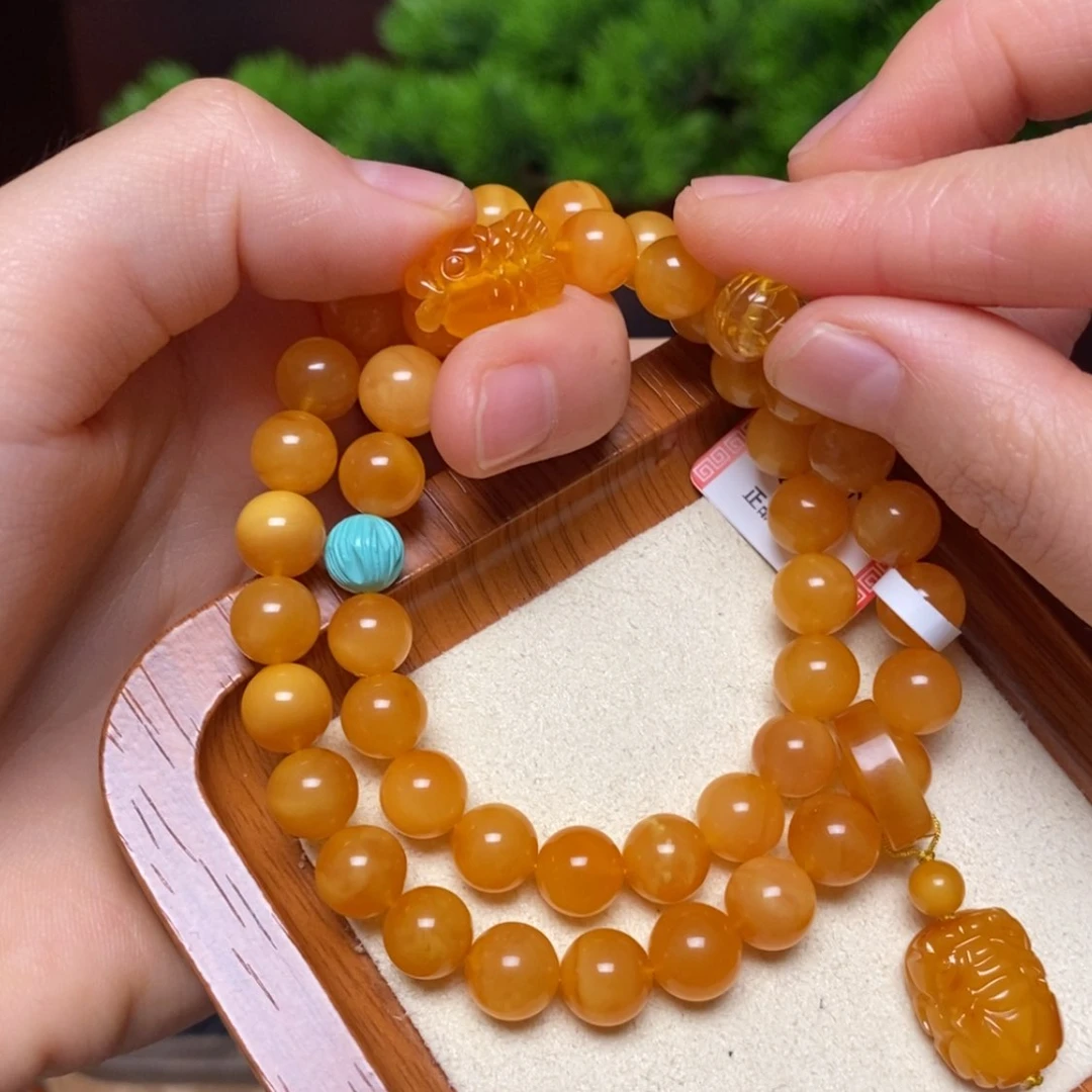 【闪购商品】未镶嵌蜜蜡手链手串