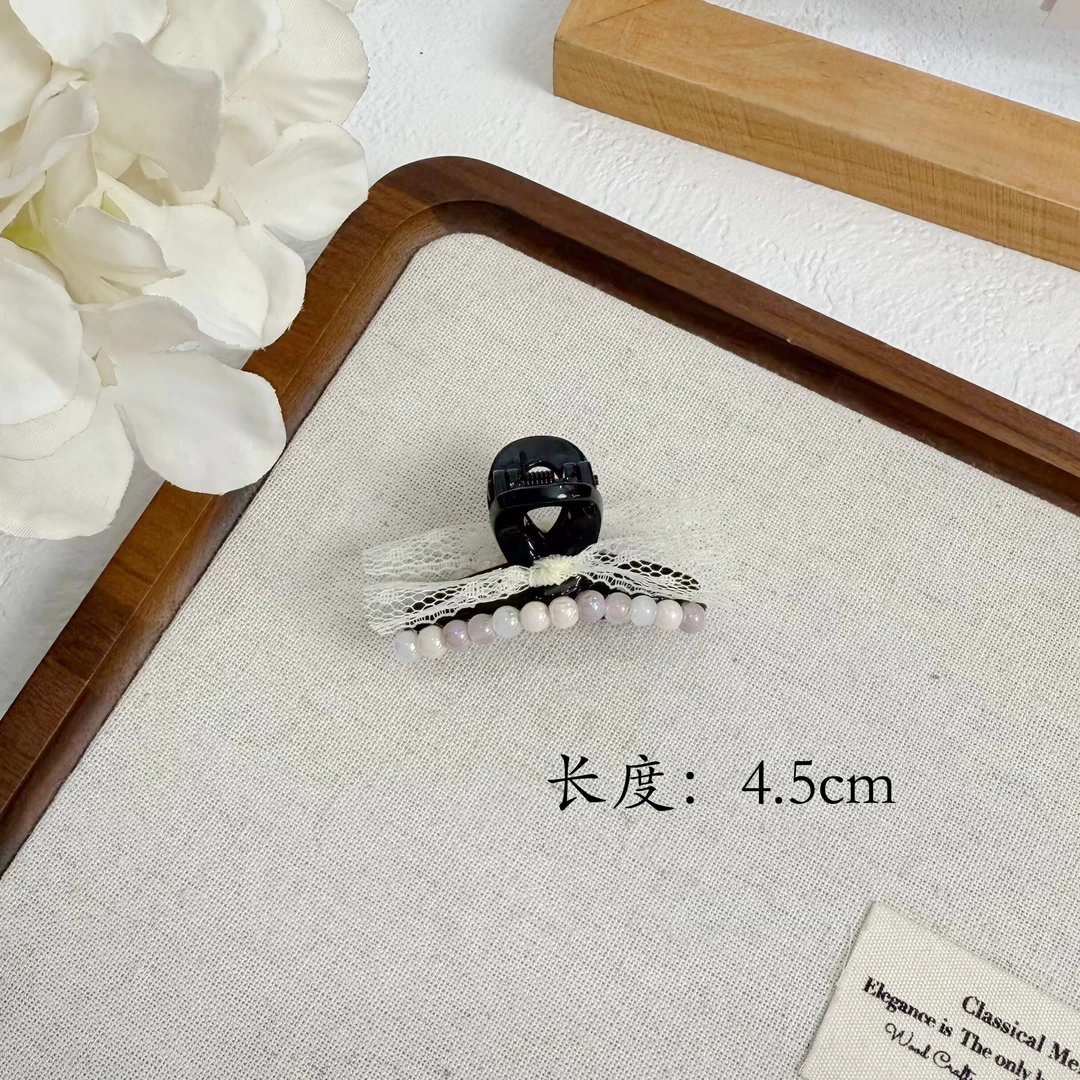 BAOSHATI/宝莎缇F-1331网纱珠珠小抓夹