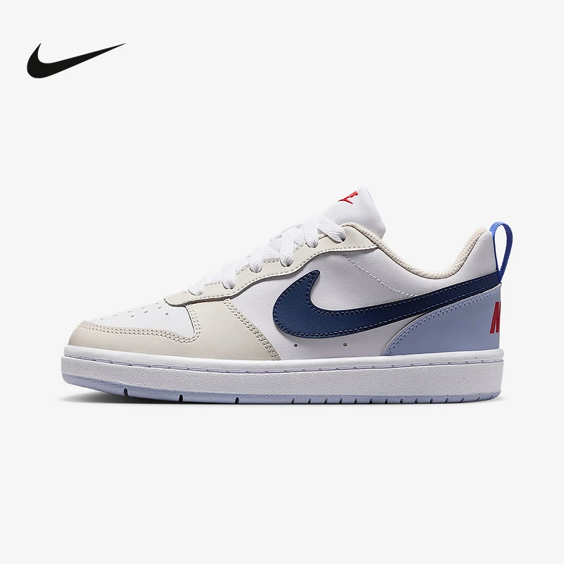 耐克COURT BOROUGH LOW 酷菠萝大童运动鞋休闲板鞋IM3384-141