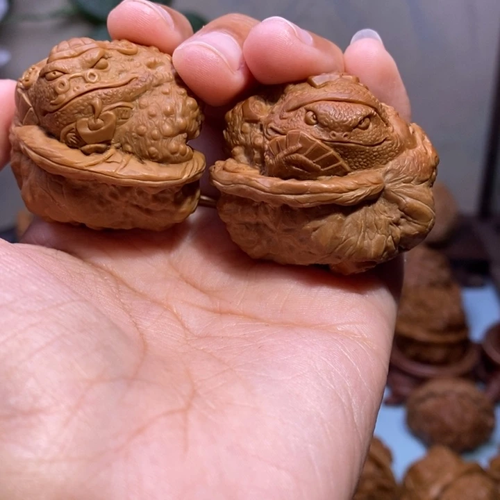 【闪购商品】核桃手串/手链炽**雀色差金蟾