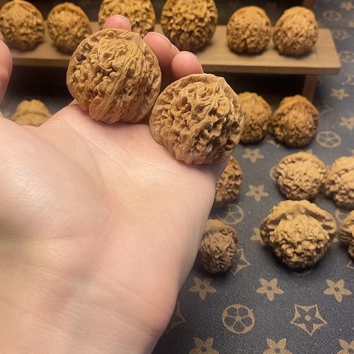 吊坠文玩核桃40四座楼