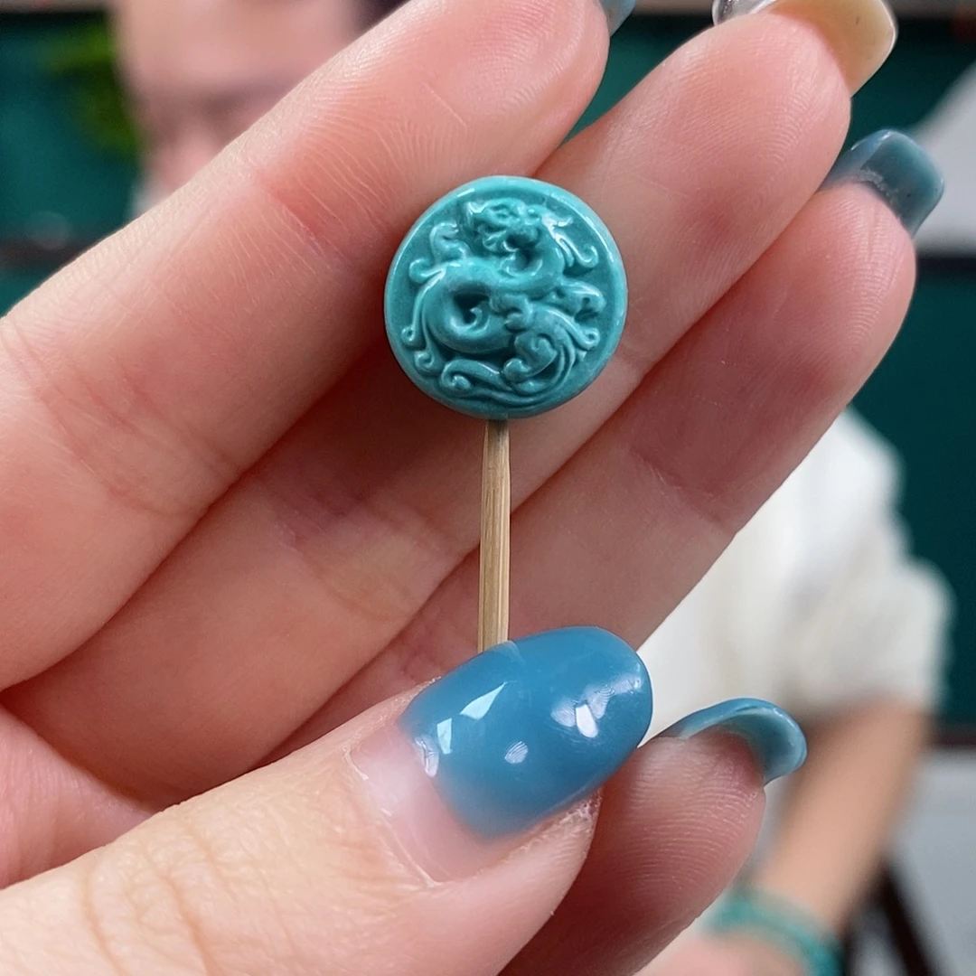 绿松石珠宝奇石未镶嵌