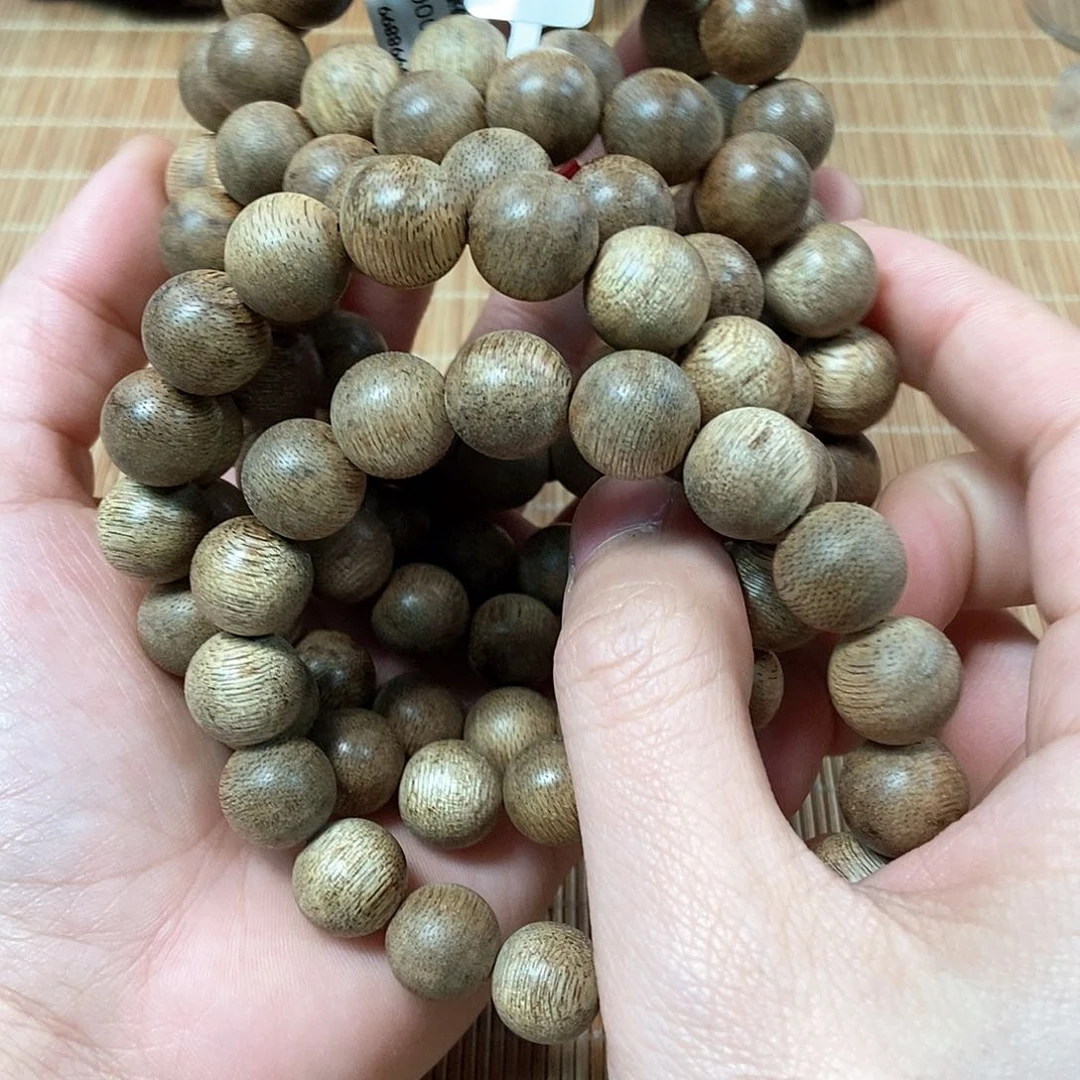 沉香手串芽庄沉香大德珠1.3✖️108颗