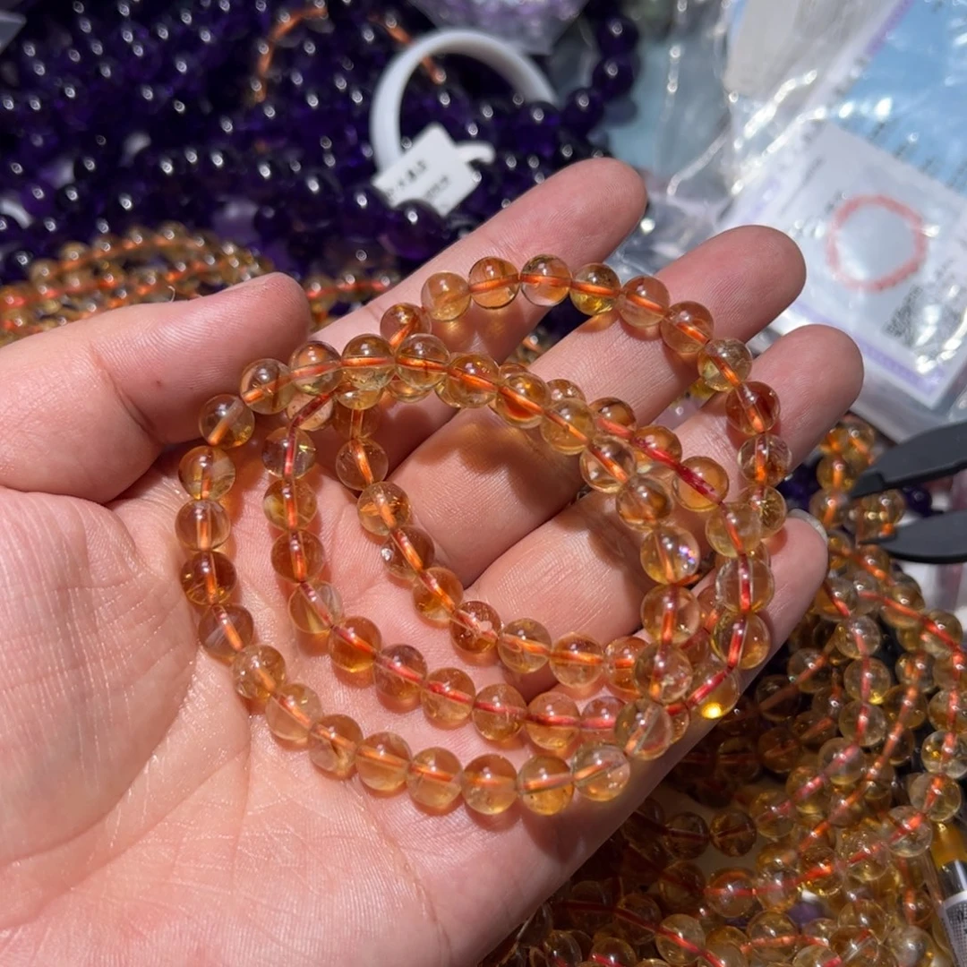 水晶手链未镶嵌多样性