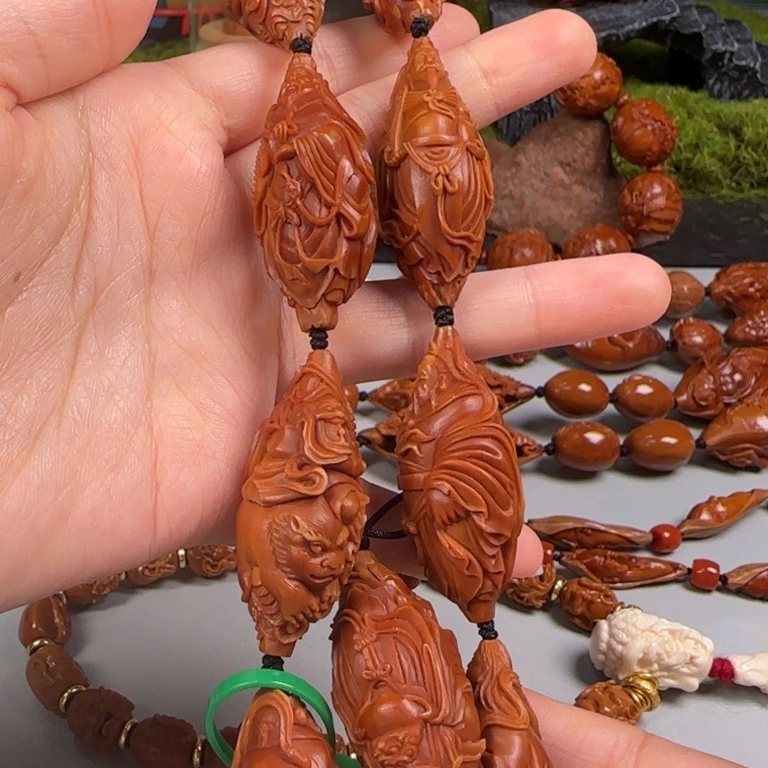 橄榄核手串/手链19九路财神