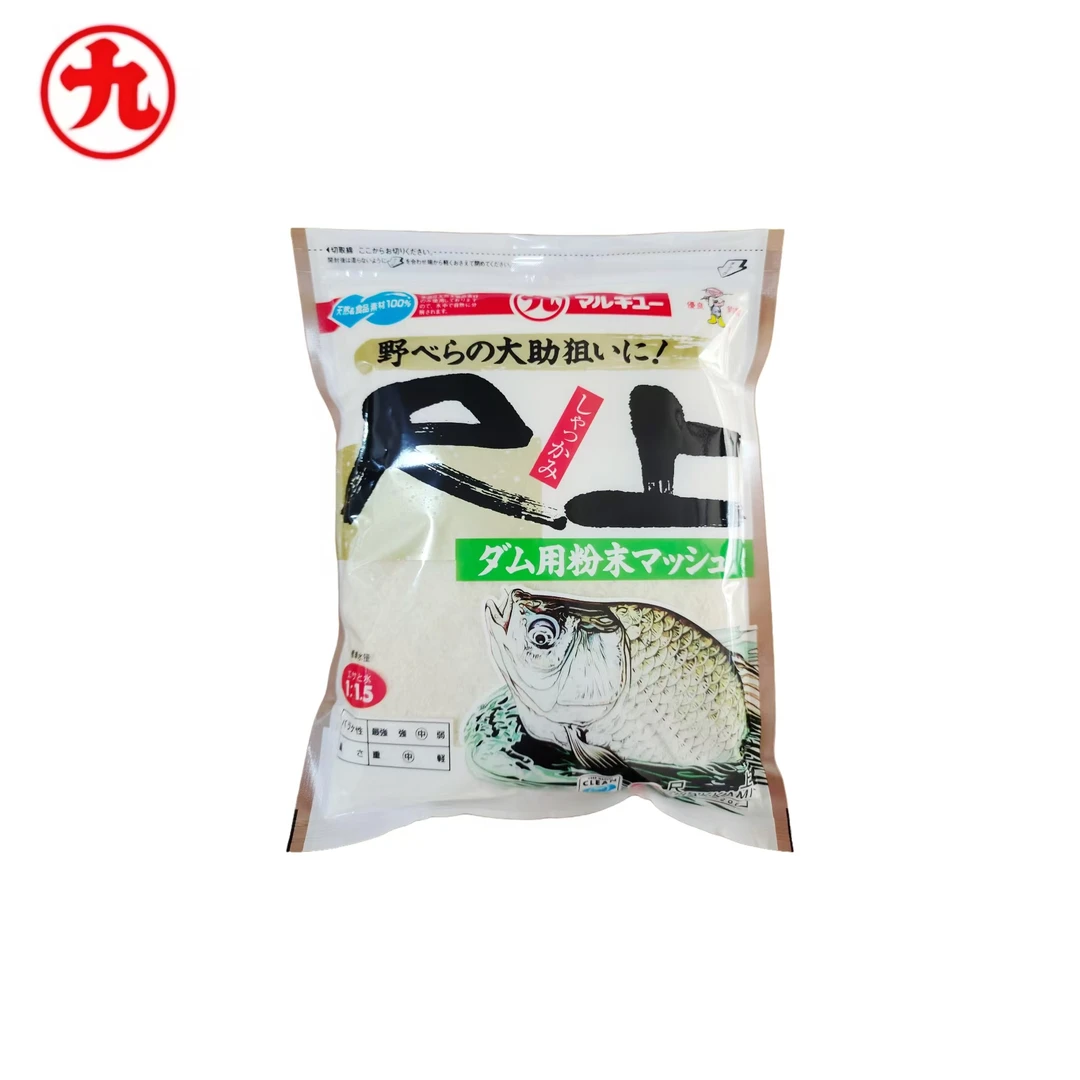 【2025年新日期】日本原装进口尺上鲫鱼雪花粉500g麸类状态饵饵料