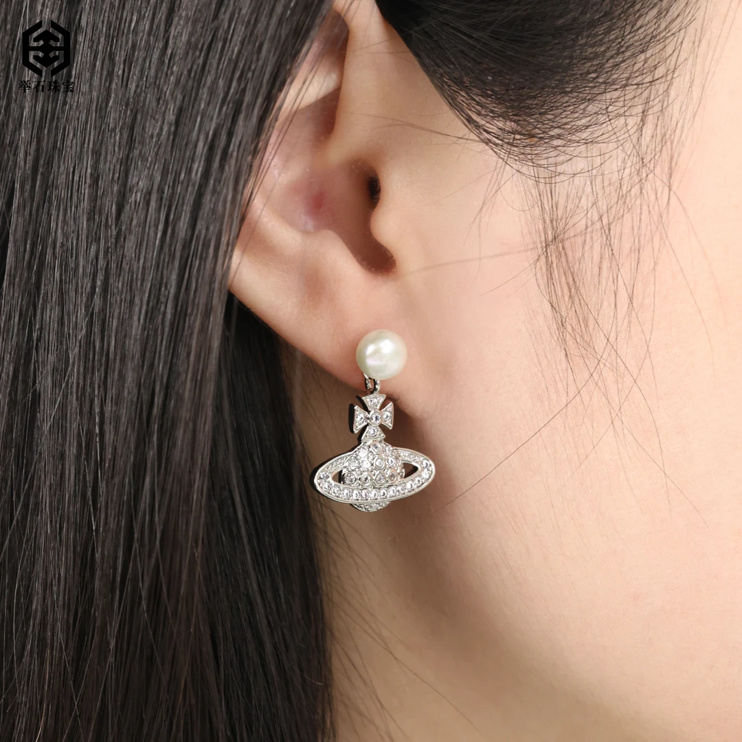 【举石珠宝】T0207-77-21珍珠耳饰（一对/多样性发/约5mm+）I