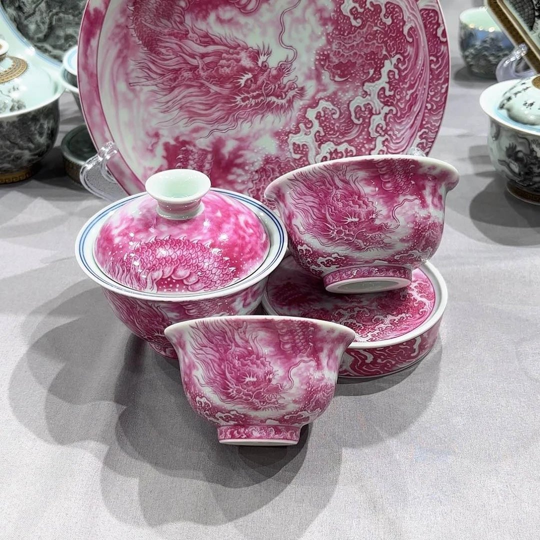 瓷片景德镇瓷器精品展示