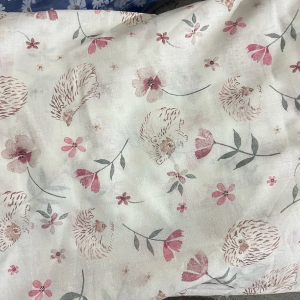 《小银》200*230刺猬花全棉被套
