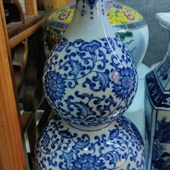 手绘青花手工绘画