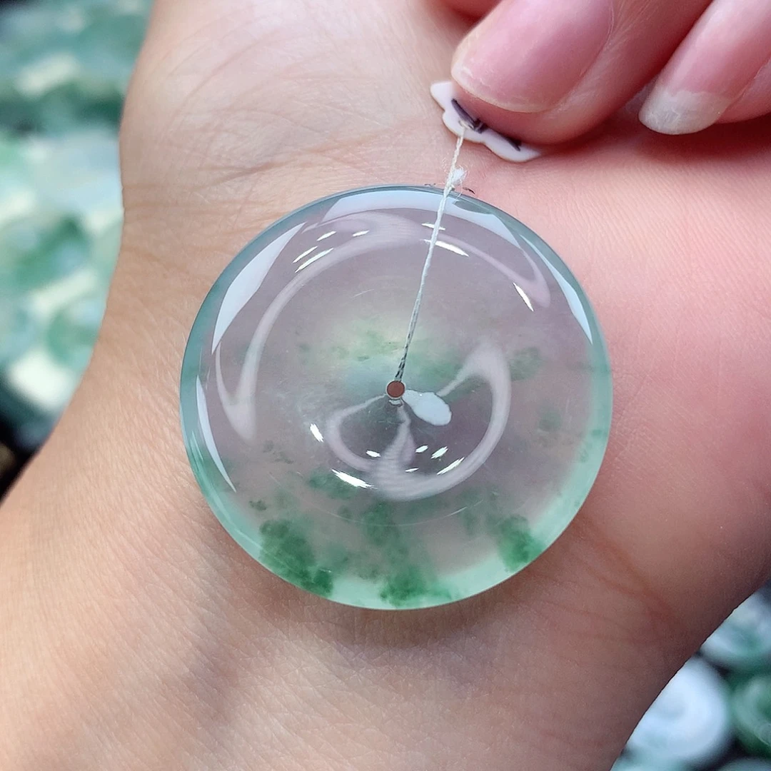 颈饰未镶嵌翡翠编号21尺寸29.7-6.1