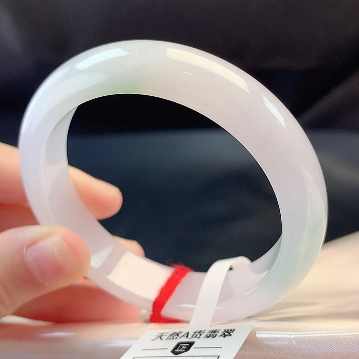 翡翠未镶嵌手镯51圈