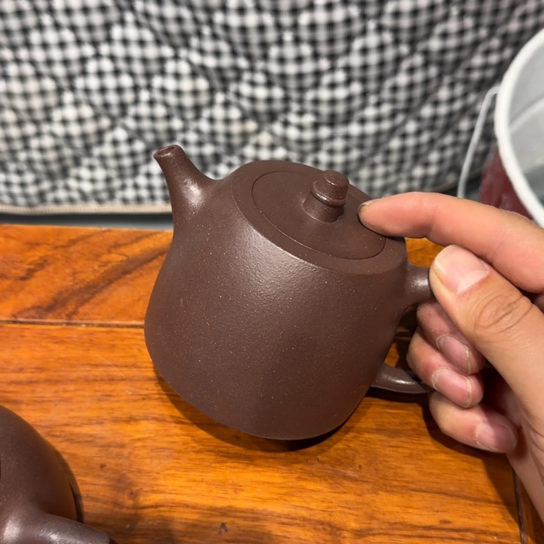 紫砂茶壶原矿的制作方法是用