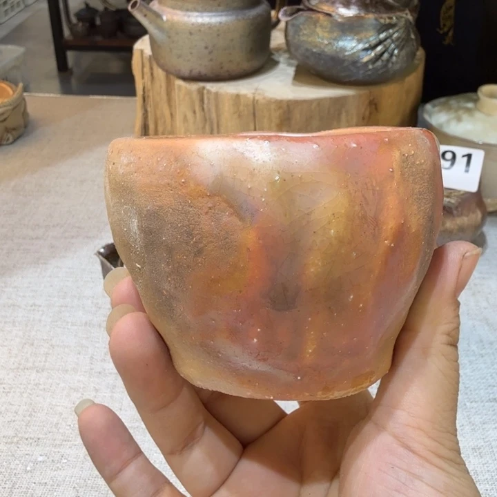 陶盘精品柴烧福利放漏