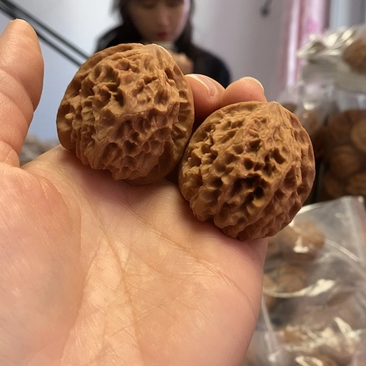 文玩核桃把件38野牛小众