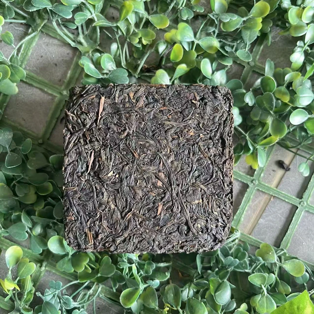 雨腾古茶 传J宝 03特G “软H”薄荷塘紫芽砖200g/砖（9月17）
