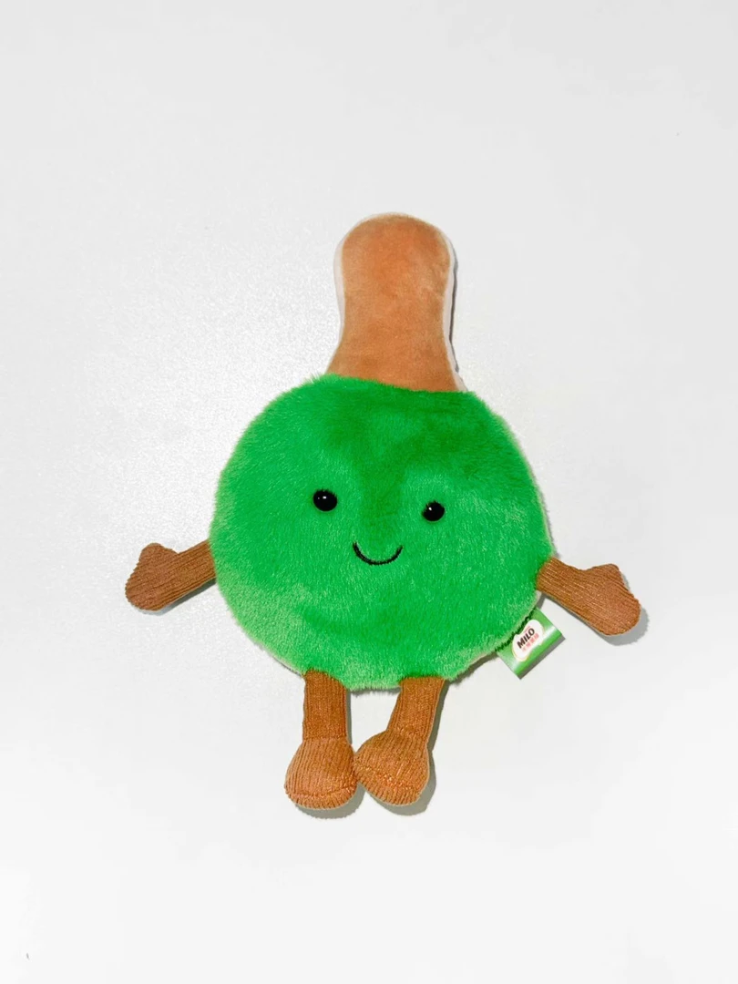 莎莎球拍毛绒公仔