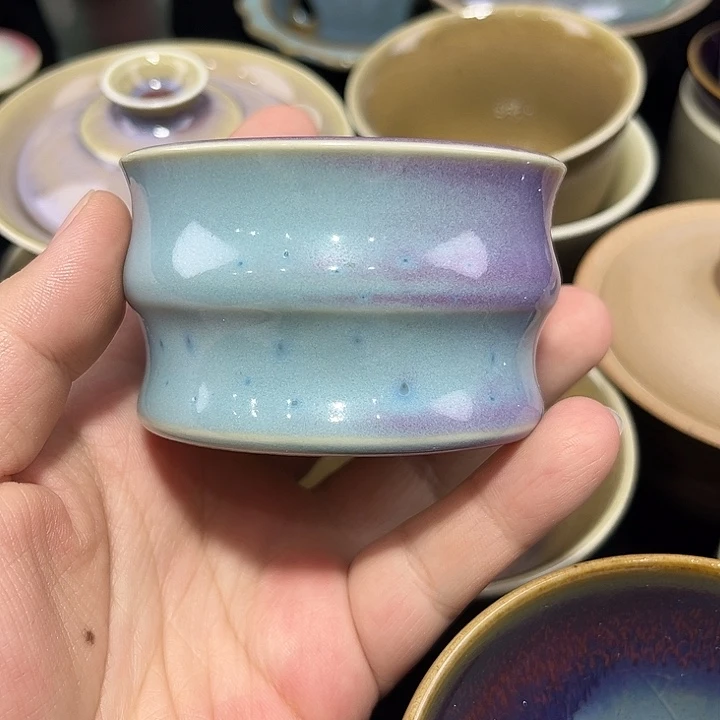 陶摆件钧窑茶器钧窑茶器