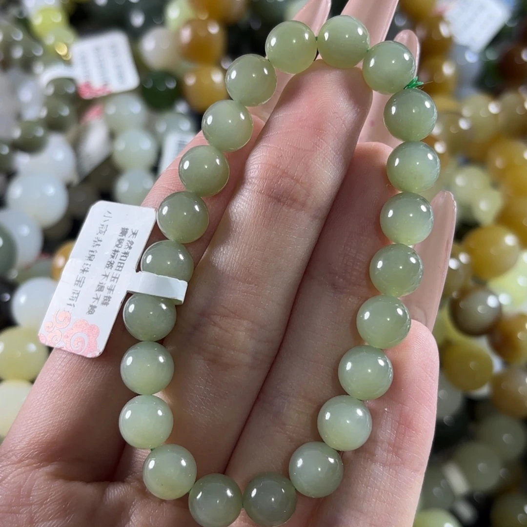 和田玉未镶嵌手链336