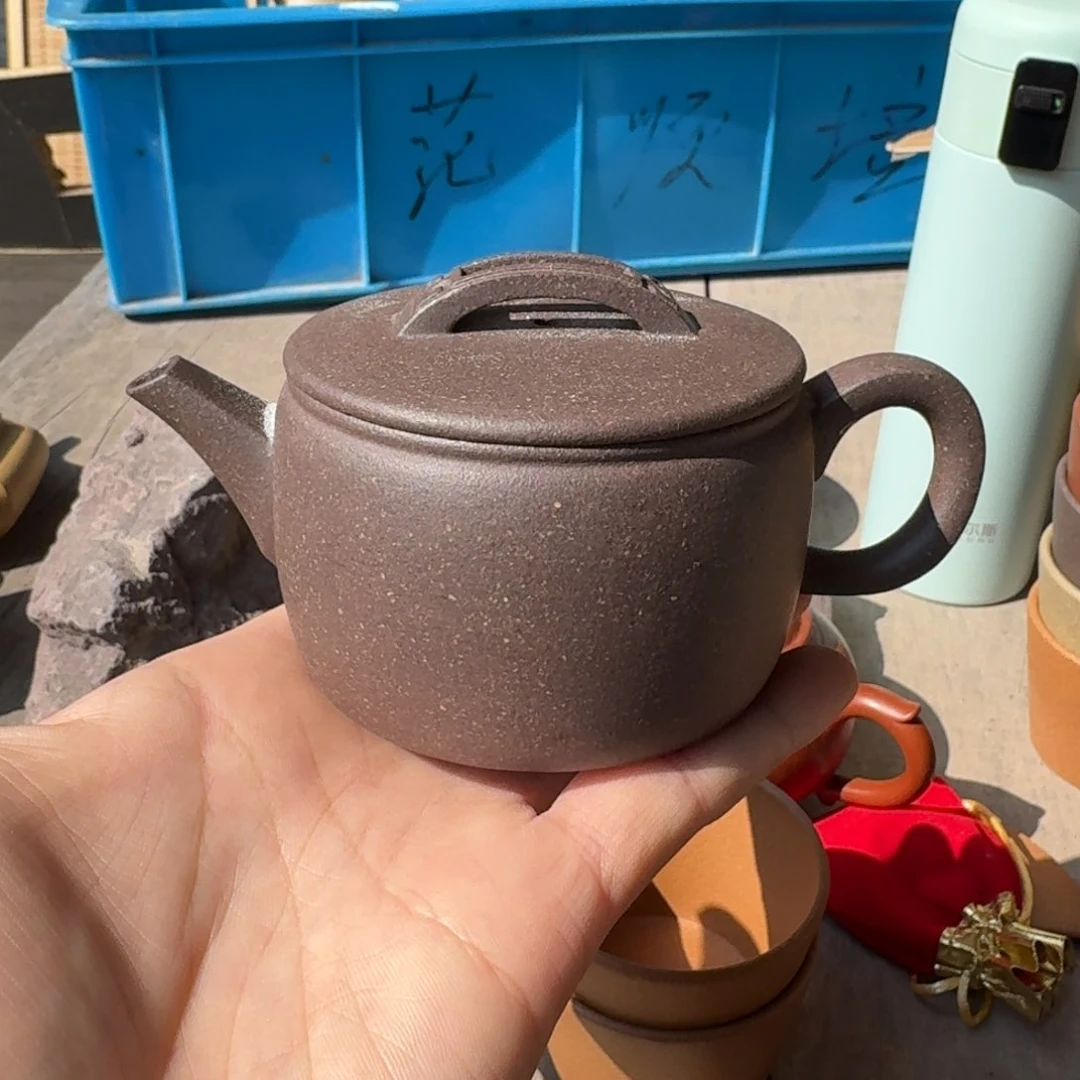 紫砂茶壶我是你的小可爱啊