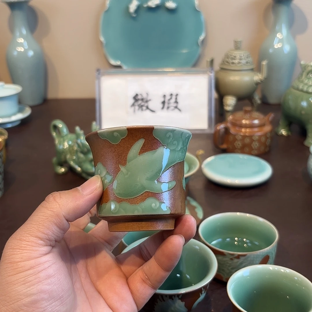 瓷片龙泉青瓷福利青瓷