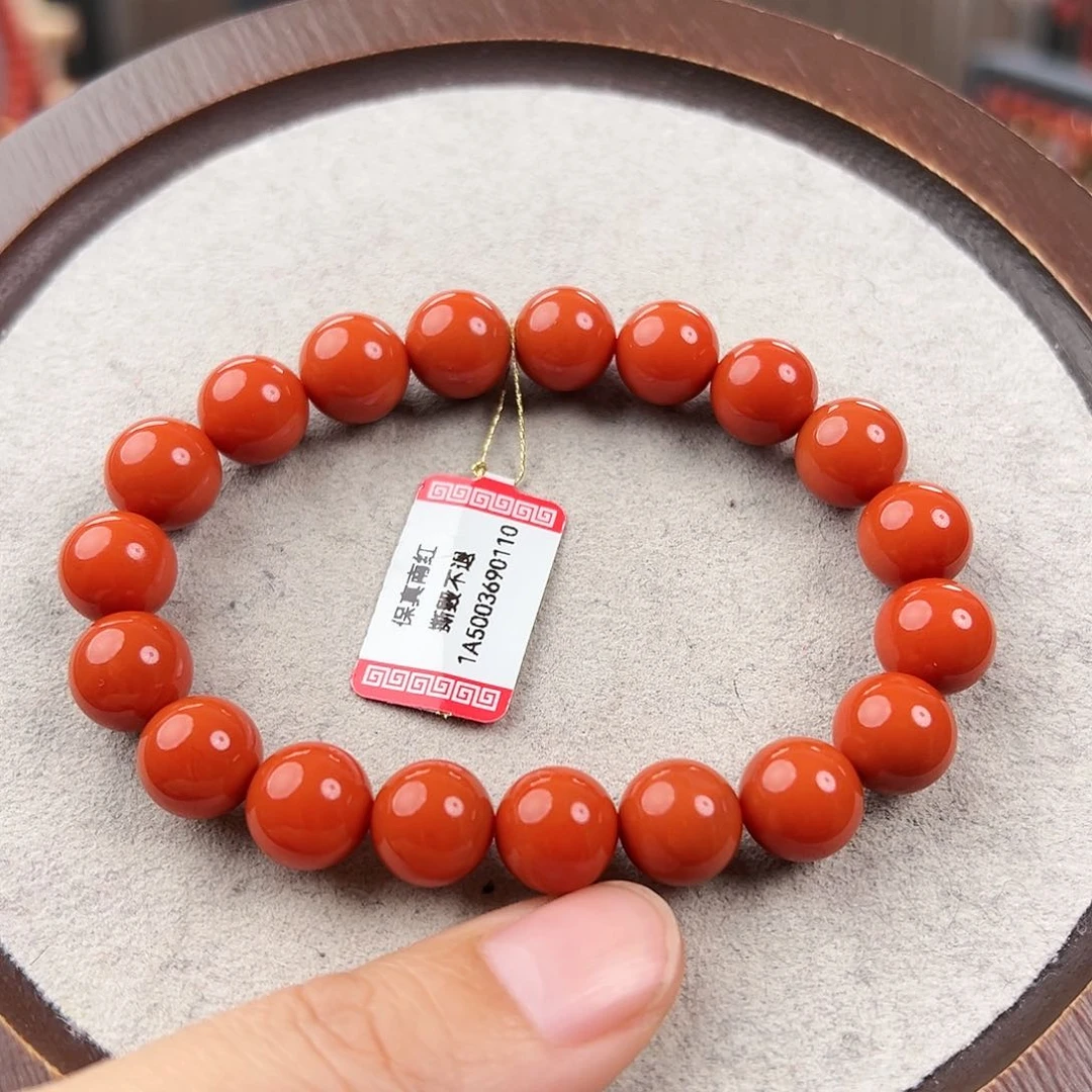 南红玛瑙手串未镶嵌