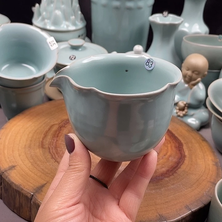 瓷片公道杯特价999888