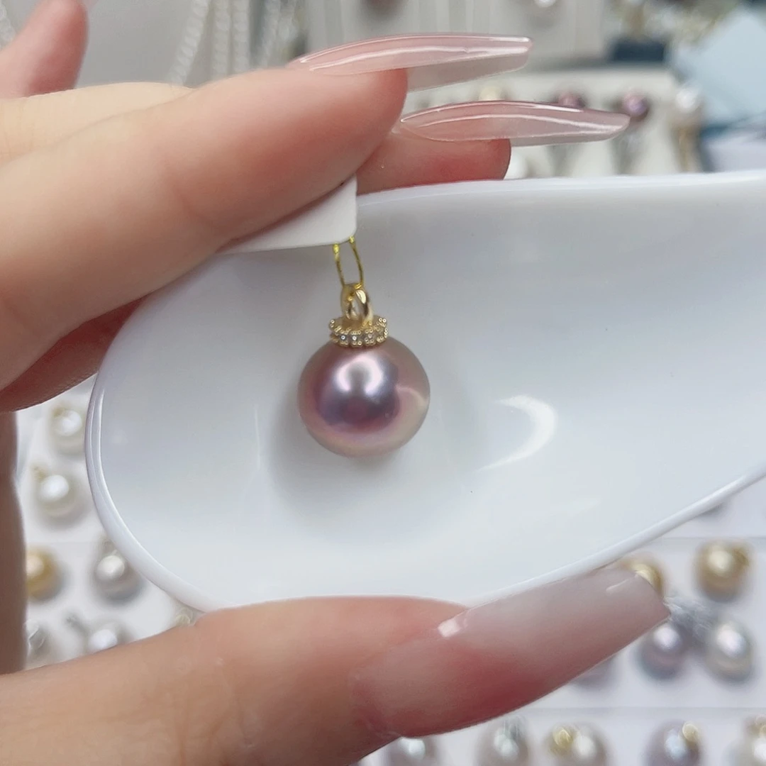 淡水珍珠合金吊坠(赠链)