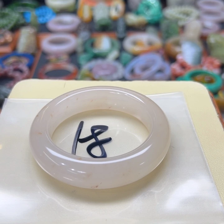 石英质玉手镯未镶嵌紫*18