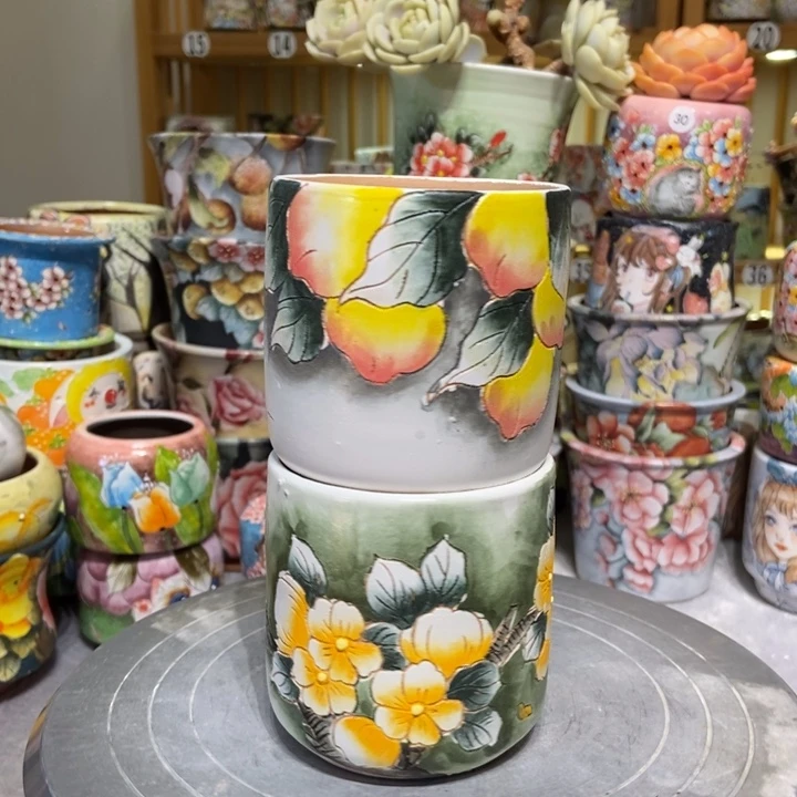 景德镇艺术手绘作品