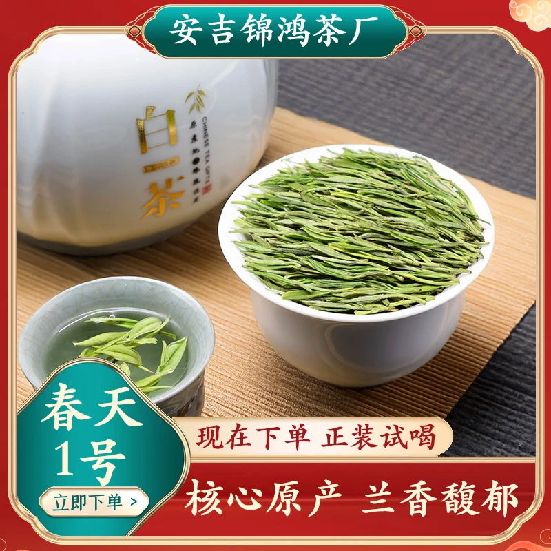 春天一号 安吉绿茶白茶口粮茶兰花香高山白茶茶叶安吉茶白茶茶叶