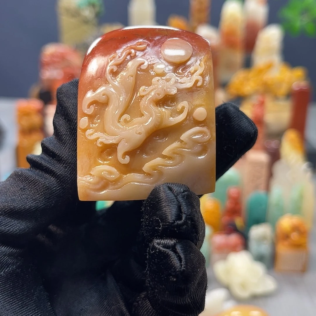 寿山石印石包邮包刻589