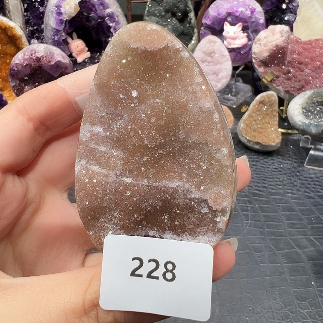 珠宝半成品未镶嵌紫晶