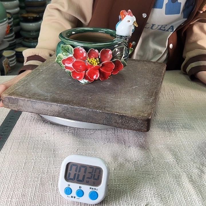 耀***权泳坤堂石湾花盆陶瓷