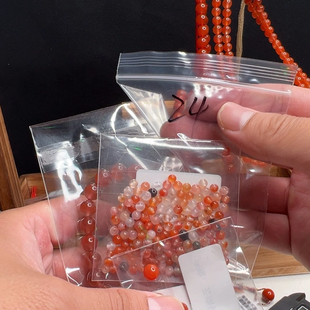 南红玛瑙手串未镶嵌24