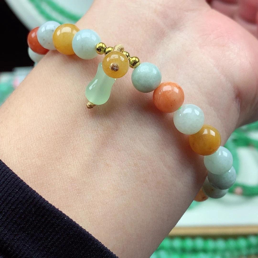 未镶嵌手链翡翠翡翠