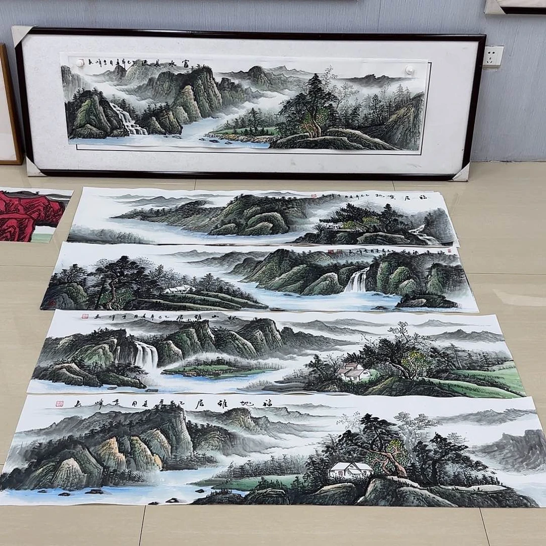 国画书*汇国画作品集一个f
